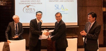 SLA signs memorandum of understanding (MOU) with the Singapore Space and Technology association